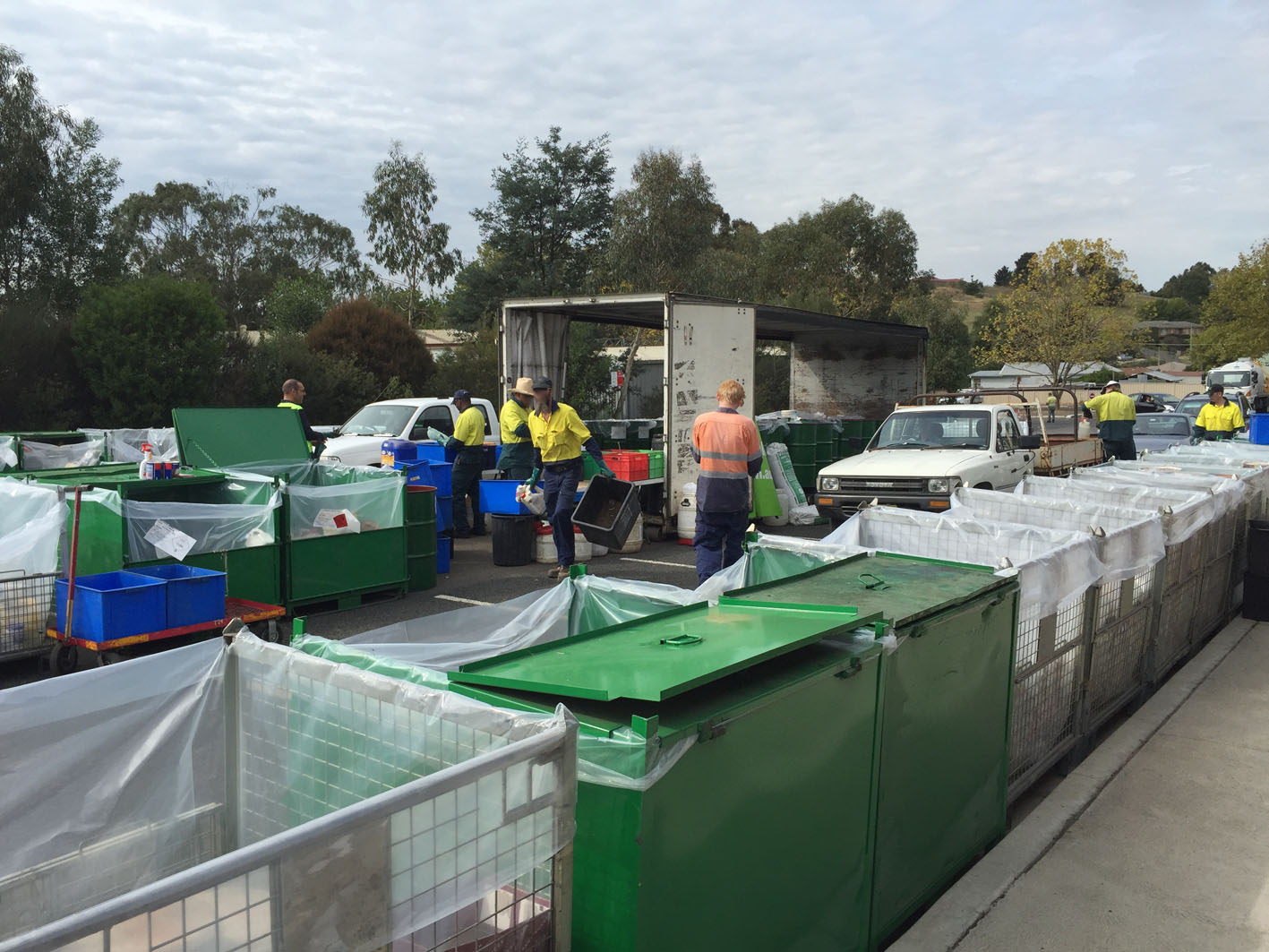 Chemical CleanOut at Moss Vale Depot